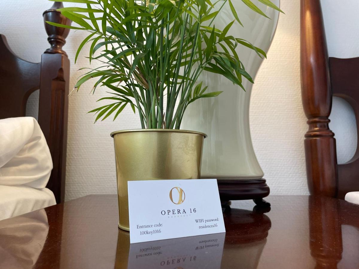 Opera16 Guestrooms Budapest Exterior photo